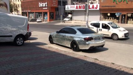 100 bin parça aynalı ‘Aynalı Tahir’ yollara çıkmak için izin bekliyor