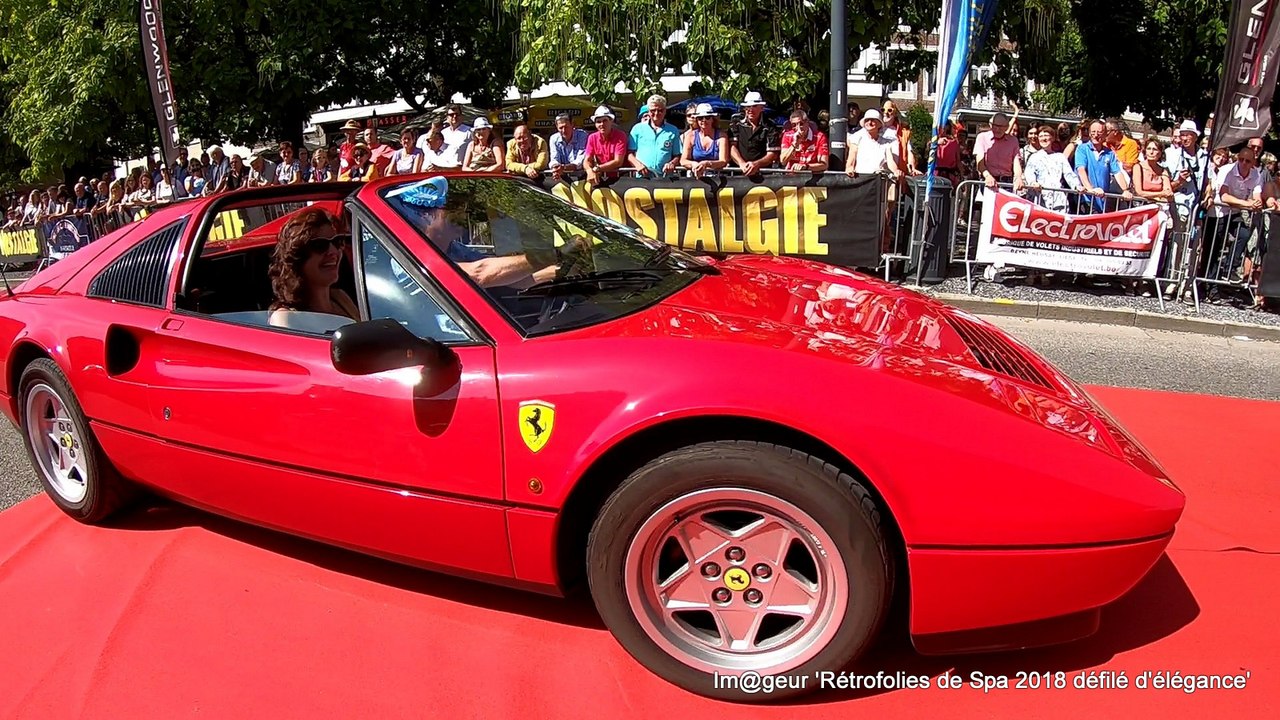 Rétrofolies de Spa 2018 Ferrari 328GTS 1987