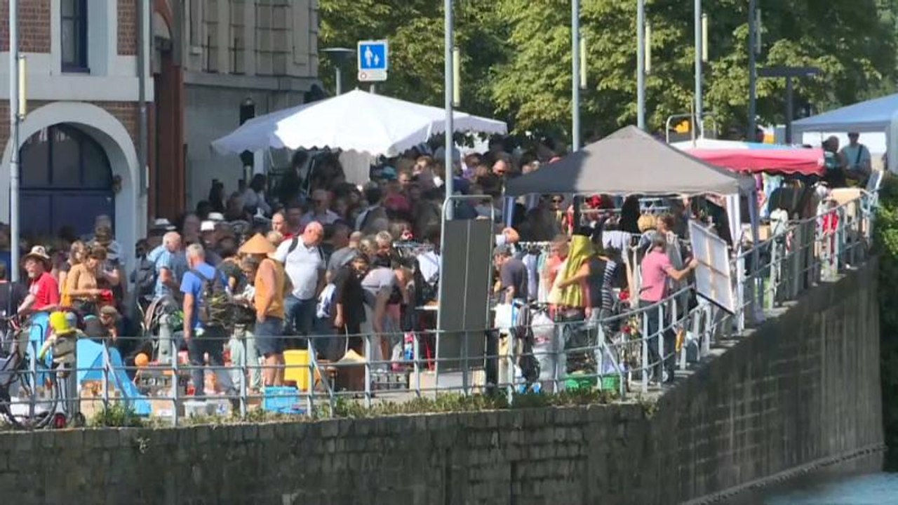 Größter Flohmarkt Europas in Lille