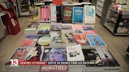 Rentrée littéraire : quitte ou double pour les éditeurs