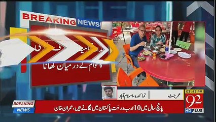 Exclusive Footage of Dr Arif Alvi In Islamabad