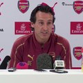 Unai Emery making fun of journalist amid Arsenal crisis