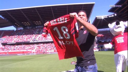 Hatem Ben Arfa présenté aux supporters rennais !