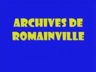 Archives de Romainville 1