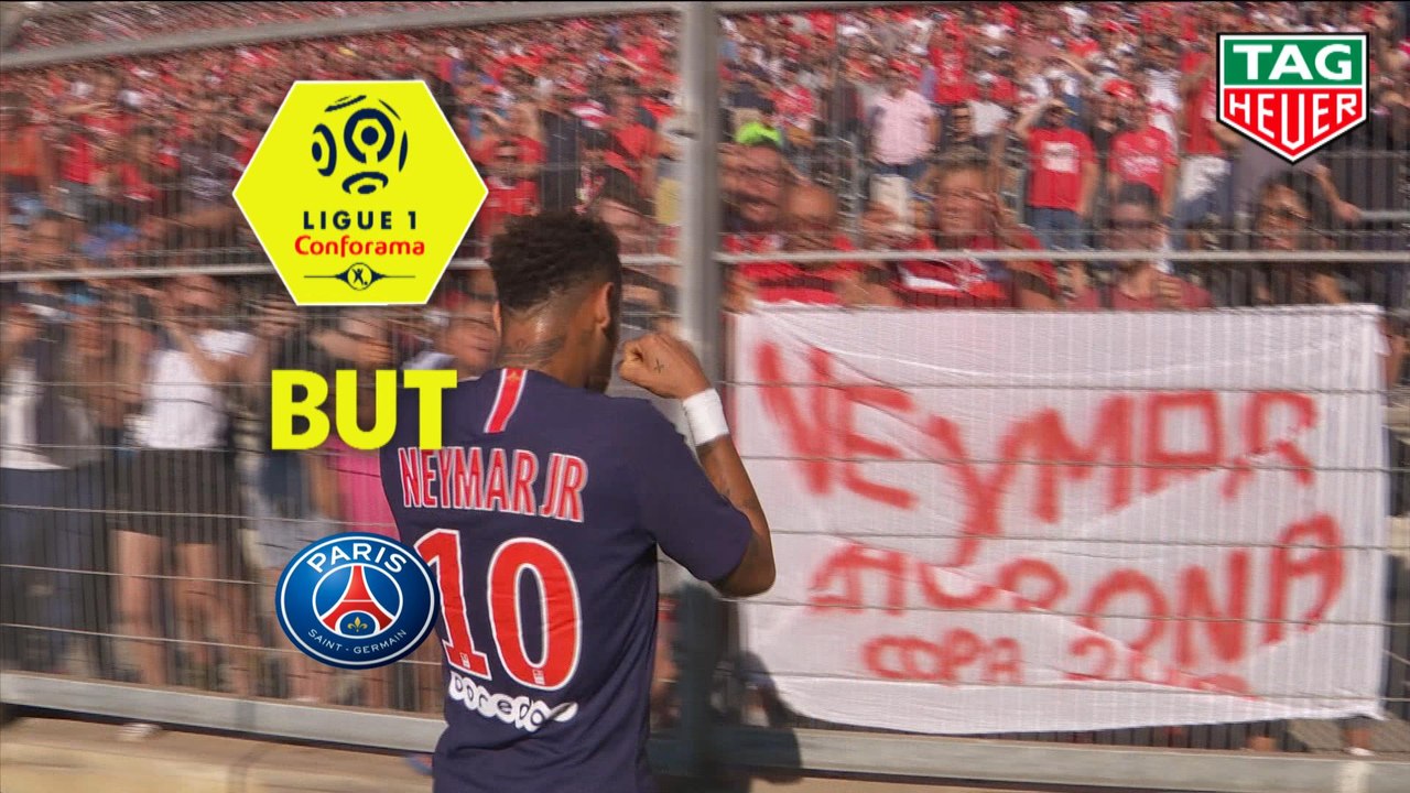 But NEYMAR JR (36ème) / Nîmes Olympique - Paris...
