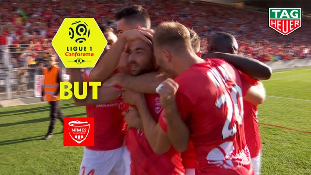 But Téji SAVANIER (71ème pen) / Nîmes Olympique - Paris Saint-Germain - (2-4) - (NIMES-PARIS) / 2018-19