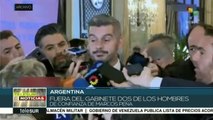 teleSUR Noticias: Destituyen a dos hombres del gabinete de Marcos Peña