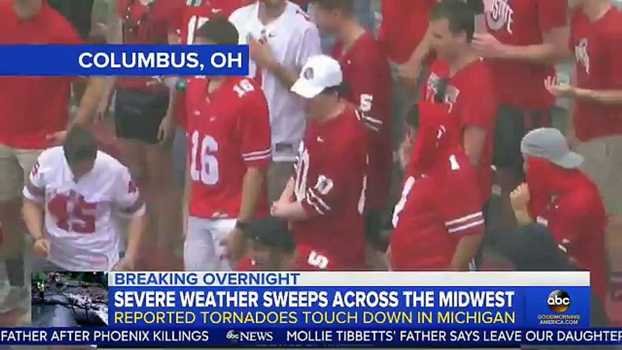 Etats-Unis: Regardez les images effrayantes de cette tornade qui a touché le Michigan ce week-end