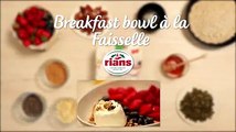 Un petit déjeuner équilibré aussi sain que délicieux avec de la Faisselle Rians, ça vous tente ? La recette du breakfast bowl vous attend ici =>
