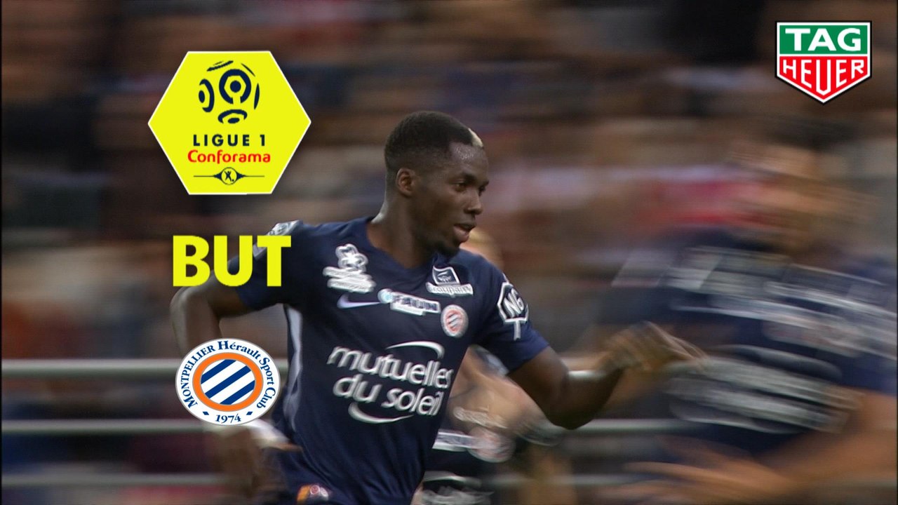 But Ambroise OYONGO (77ème) / Stade de Reims - Montpellier Hérault SC - (0-1) - (REIMS-MHSC) / 2018-19