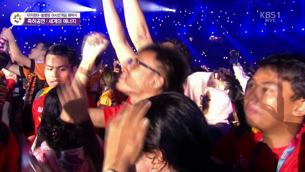 [HD] Super Junior Sorry Sorry, Mr. Simple & Bonamana - Asian Games 2018 Closing Ceremony