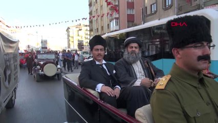 Sivas Atatürk'ün Sivas'a Gelişi 'Temsili' Olarak Canlandırıldı