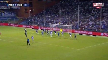 Gregoire Defrel Goal HD - Sampdoria	1-0	Napoli 02.09.2018