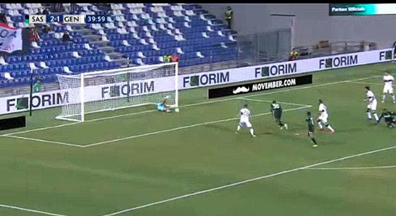 Krzysztof Piatek Goal - Sassuolo 3-1 Genoa 02/09/2018