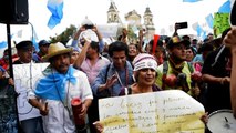 Guatemaltecos marchan en respaldo a misión anticorrupción de ONU