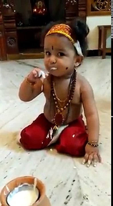Happy krishan janmastami- Lovely Indian baby ...