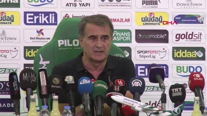 Spor Şenol Güneş'in Açıklamaları