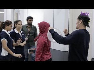 Don't Look Back Challenge w Vidushi & Rishyaa (SCHOOL OF HITZ)