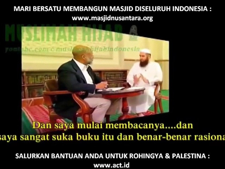 [175] CENDEKIAWAN AMERIKA MASUK ISLAM KARENA KEBENARAN SUNNAH-SUNNAH RASUL ! ALLAHU AKBAR !