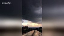 Rare ‘water-snake’ tornado caught on camera near Mexico City