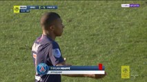 Mbappé sees red for the first time in French league
