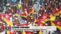 Curtain comes down on 2018 Asian Games with closing ceremony