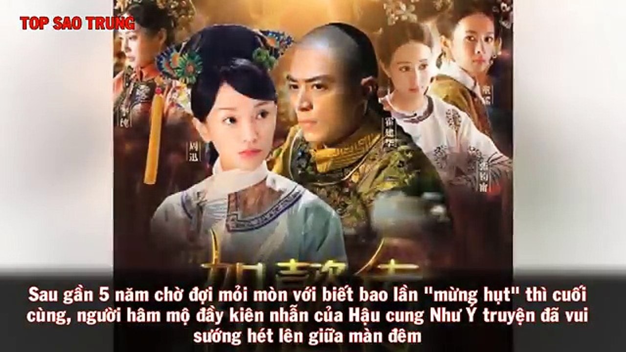 Chấn động giữa đêm  'Hậu cung như ý truyện' chín thức phát sóng sau 5 năm chờ đợi