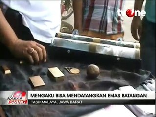 Janjikan Emas Batangan, Dukun Palsu Diciduk Polisi