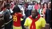 VIDEO: SCENES AT AN AIRPORT IN MOZAMBIQUE This is when their national team defeat Zambia's Chipolopolo away from home. Mozambique beat Zambia 1-0 last Saturda