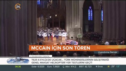 McCain'in cenazesine Trump katılmadı