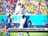 Pesepakbola Meksiko Gigit Bahu Lawan di Lapangan