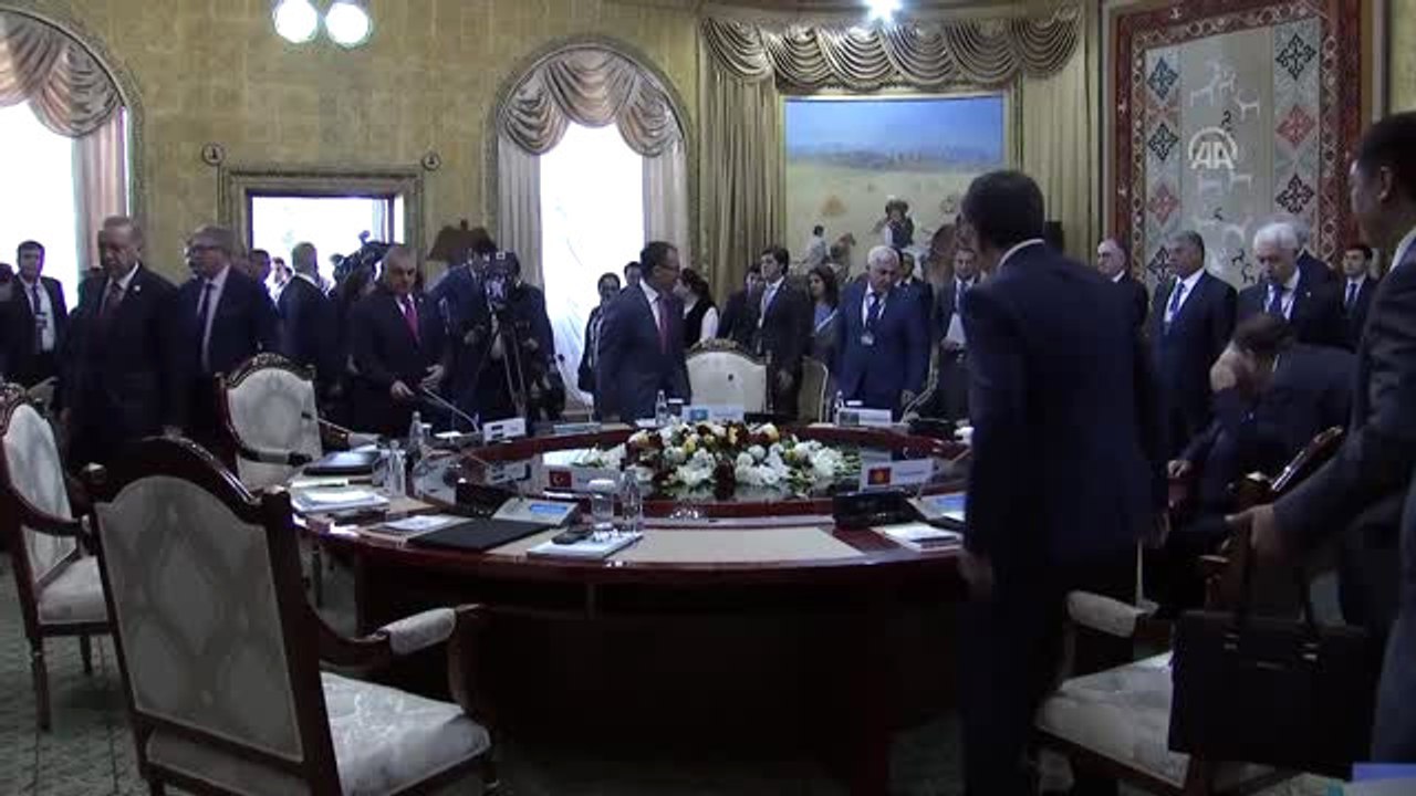 Türk Konseyi 6. Devlet Başkanları Zirvesi" - Kırgızistan Cumhurbaşkanı Ceenbekov - Çolpon