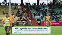 The Fiji Legends thumped the Classic Wallabies 55-14 at Ratu Cakobau Park this afternoon in a curtain raiser to the National Rugby Championship match between Fi