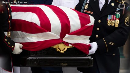 McCain's Body Arrives For Burial In Annapolis
