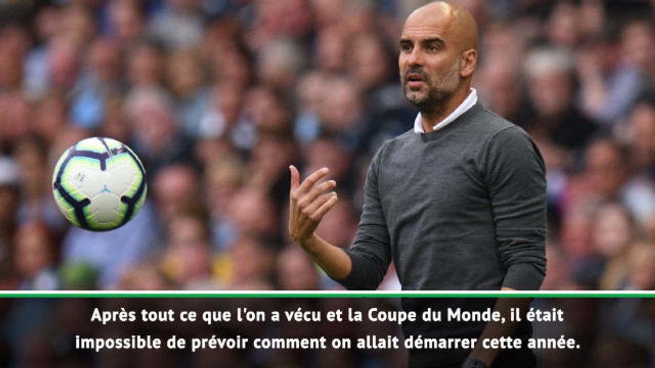 4e j. - Guardiola : "Man City a besoin de temps pour s'améliorer"