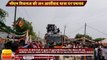 Black flags shown to Madhya Pradesh Chief Minister Shivraj Singh Chouhan stones hurled at his vehicle in Sidhi during Jan Ashirwad Yatra