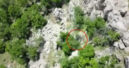 Hakkari'de Yola  Bomba Döşemeye Çalışan 2 PKK'lı Terörist Etkisiz Hale Getirildi