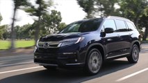 2019 Honda Pilot Elite AWD Driving Video in Blue