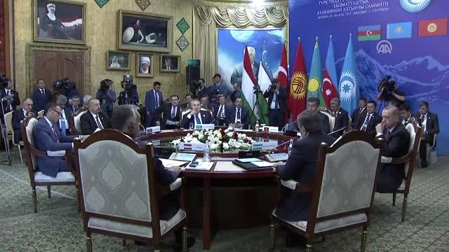 Türk Konseyi 6. Devlet Başkanları Zirvesi - Özbekistan Cumhurbaşkanı Mirziyovev - Çolpon