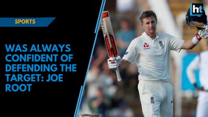 Was always confident of defending the target: Joe Root
