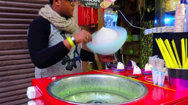 Biggest Cotton Candy Flower in the World! 綿菓子 - 솜사탕 - Zuckerwatte - Algodón de Azúcar