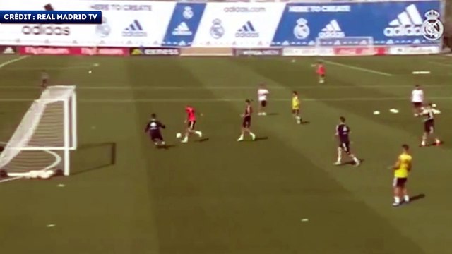 Les quatre golazos de Mariano Diaz à l'entraînement du Real