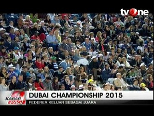 Taklukkan Djokovic, Federer Raih Gelar ke-7 ATP Dubai