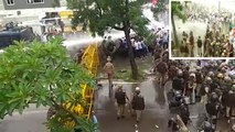 VIDEO: विधानसभा घेरने जा रहे यूथ कांग्रेसियों को पुलिस ने दौड़ा-दौड़ाकर पीटा