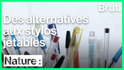 Quelles alternatives aux stylos jetables ?