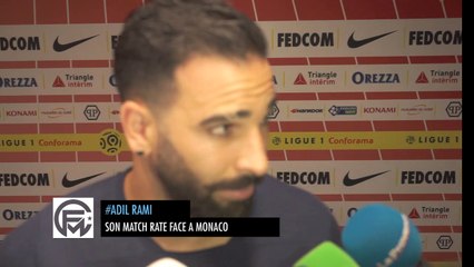 Rami et ses erreurs face à Monaco