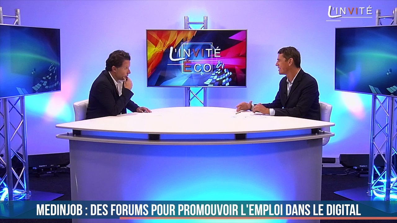 L'invité :  "Plus de 500 CDI dans les métiers du digital avec les ForumMedinjob" (Samuel Masson)