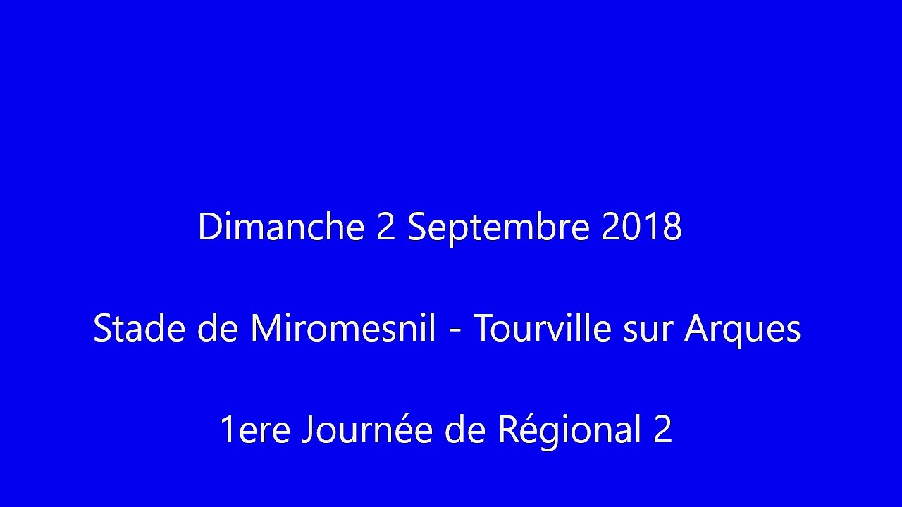 ES Tourville / SC Octeville : 3-1 Les buts tourvillais en vidéo