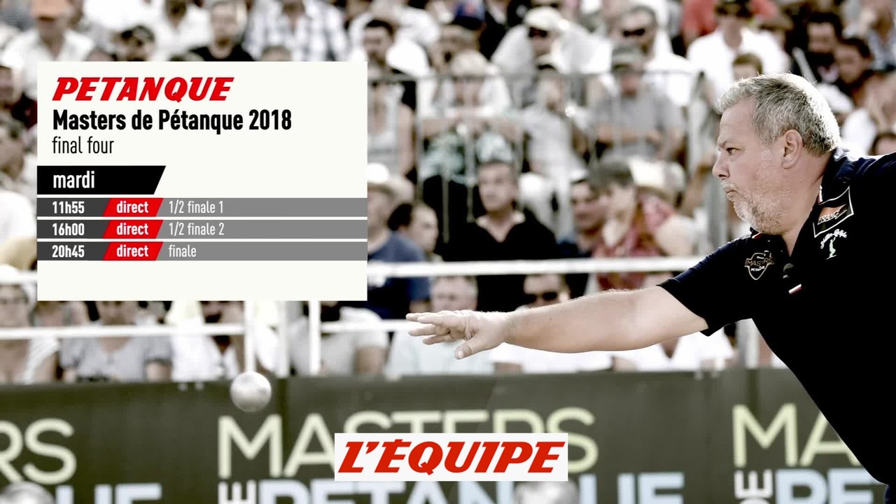 FINAL FOUR A ISTRES, bande-annonce - PÉTANQUE - MASTERS 2018