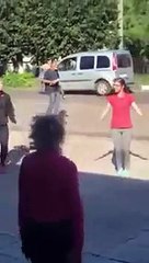 Мужик и утренняя зарядка